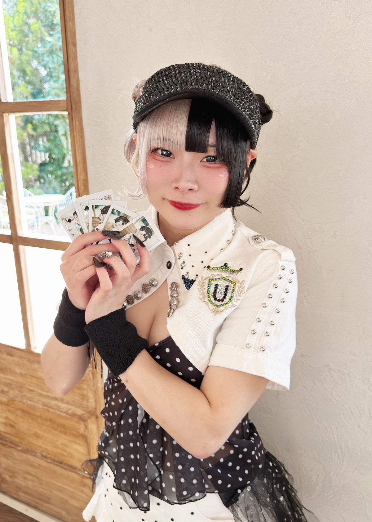【サイン当たりつき】炎天下♡サマーMVチェキ(2枚セット)